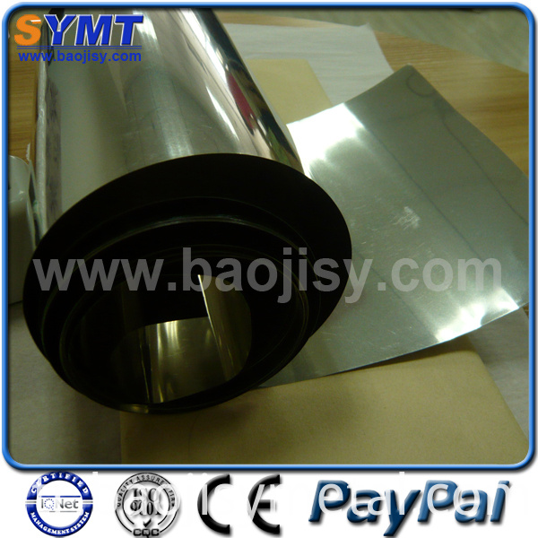 Niyobyum Folyo Nadir Metal Niobium Foil Rare Metal